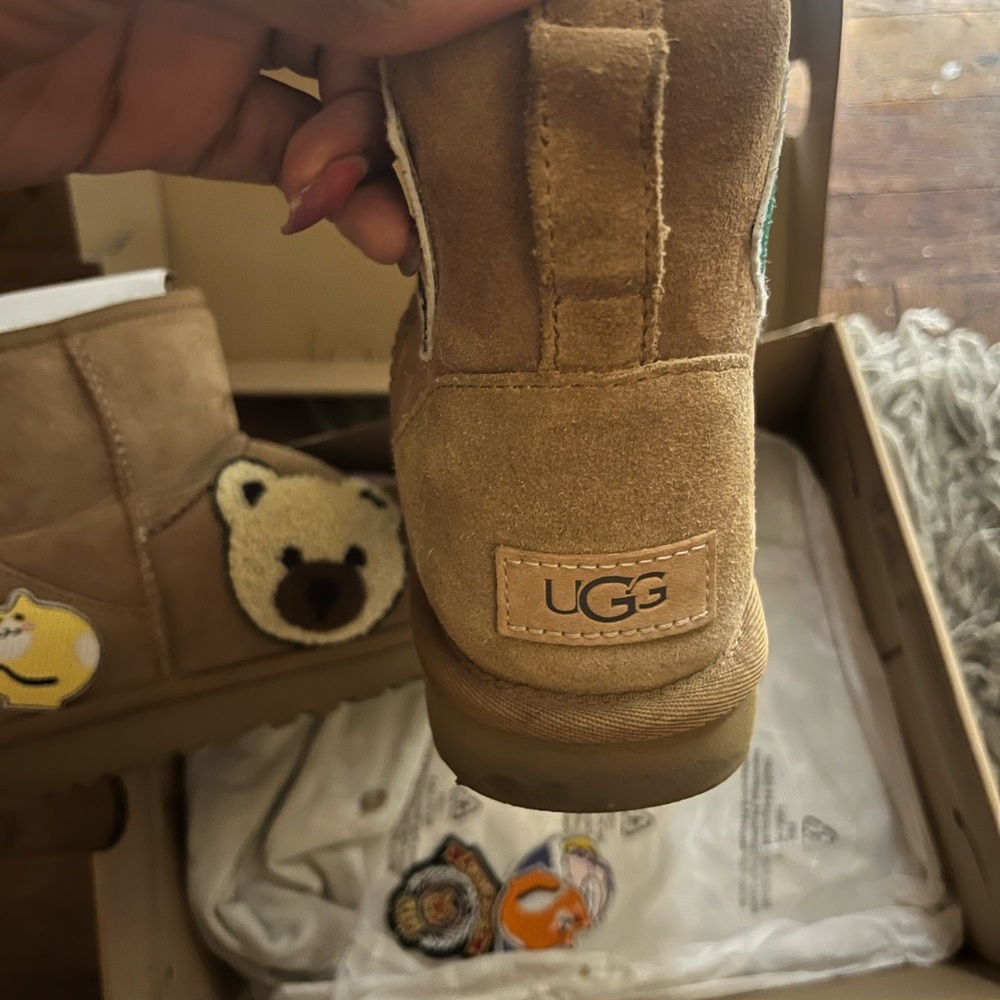 Custom Made Authentic Ugg Mini Winter Boot,Chestn… - image 5